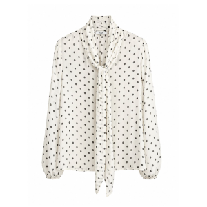 Zola - Polkadot Shirt - White