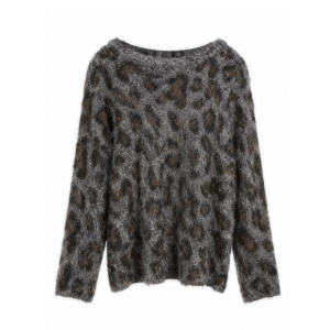 Lee - Leopard Print Knitwear  (ONE SIZE)