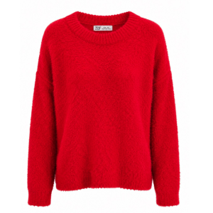 Emma - Soft Knit Red - (ONE SIZE)
