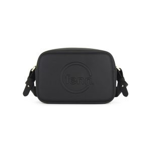 Fenn Crossbody – Black – Gold Zip