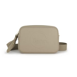 Fenn Crossbody – Stone – Gold Zip