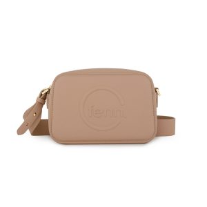 Fenn Crossbody – Mocha – Gold Zip