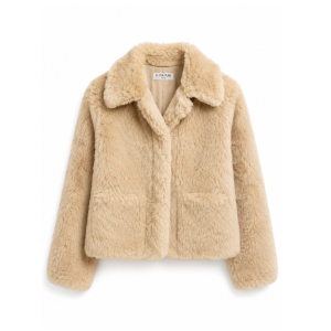 Zae - Fur Coat - Camel